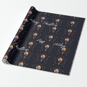 Das britische Nutcracker Wrapping Paper Geschenkpapier