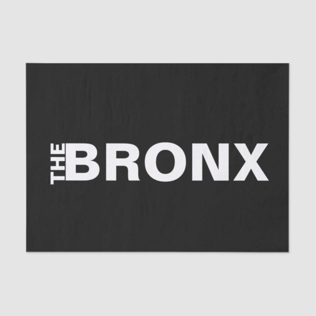 Das Bronx-Tissue Seidenpapier (Vorderseite)