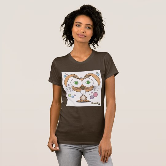 Das Brown-T - Shirt der Frauen des Häschen-(Brown,