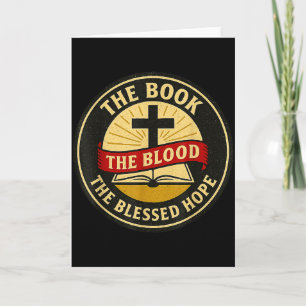 Das Buch, Blut und gesegnete Hoffnung, Kjv Karte