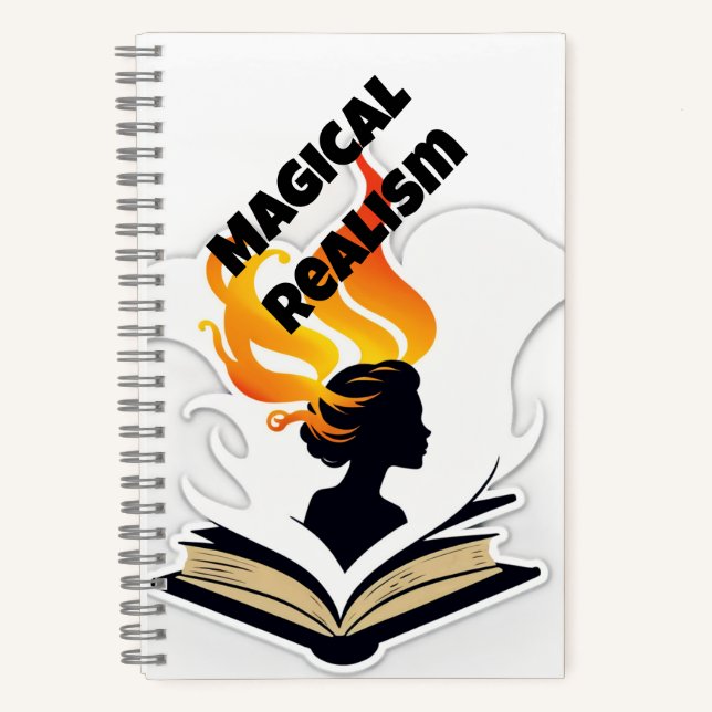 Das Buch, das mich schrieb Notizbuch (Vorderseite)