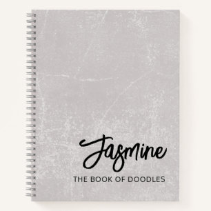 Das Buch Doodles Grey Ideas and Art Journal