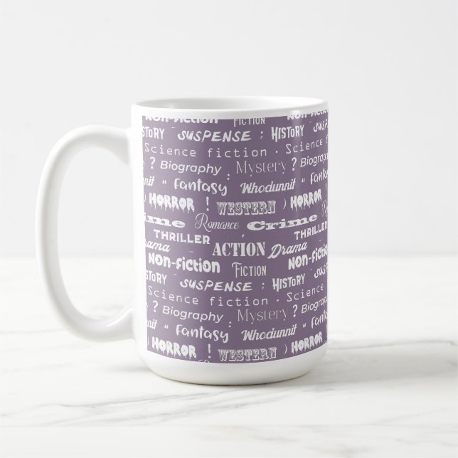 Das Buch Genre Kaffeetasse (Links)