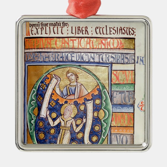 Das Buch von Ecclesiastes Ornament Aus Metall (Vorne)