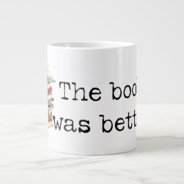 Das Buch war besser lesend Tasse