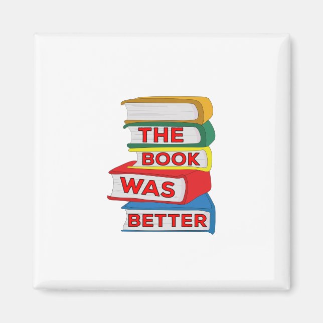 Das Buch war besser Magnet (Vorne)