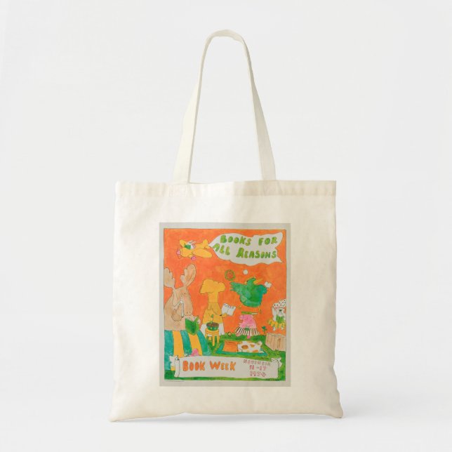 Das Buch-Wochen-Tasche 1974 Kinder Tragetasche (Vorne)