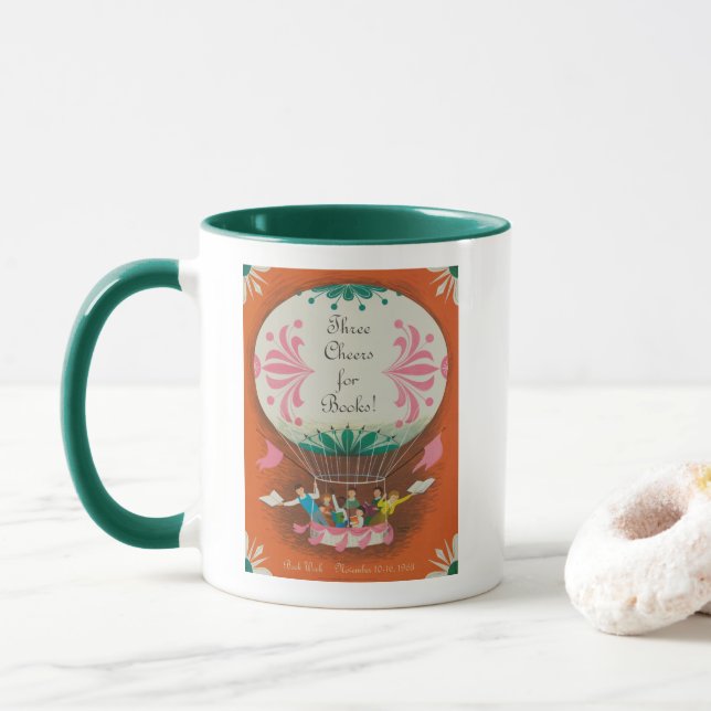 Das Buch-Wochen-Tasse 1963 Kinder Tasse (Mit Donut)