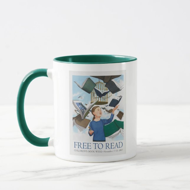 Das Buch-Wochen-Tasse 2003 Kinder Tasse (Links)
