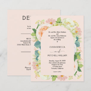 Das Budget für eine Blütenpink-Hochzeit