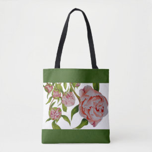 Das Budgetieren von Peongs auf einer Tote-Tasche Tasche