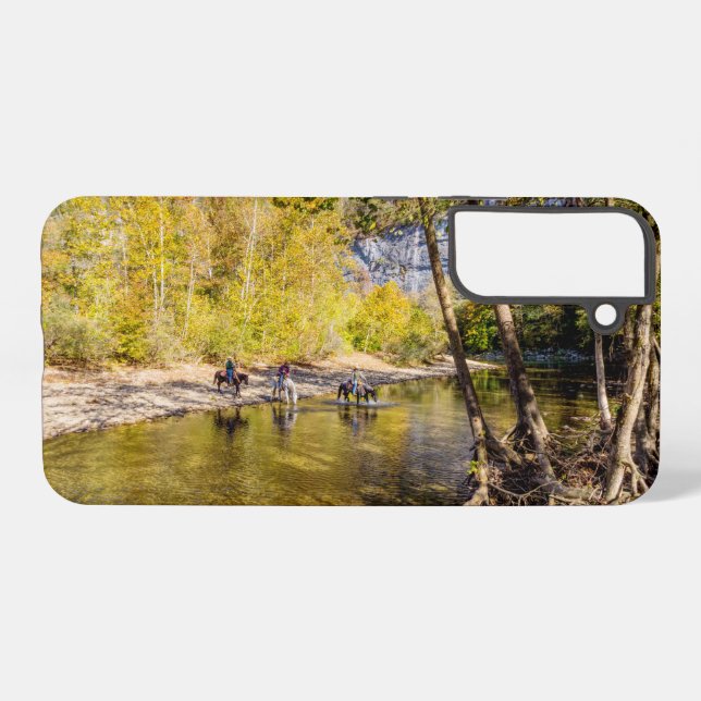 Das Buffalo River Samsung Phone Case Galaxy Hülle (Rückseite (Horizontal))