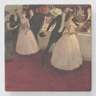 Das Buffet, 1884 Steinuntersetzer