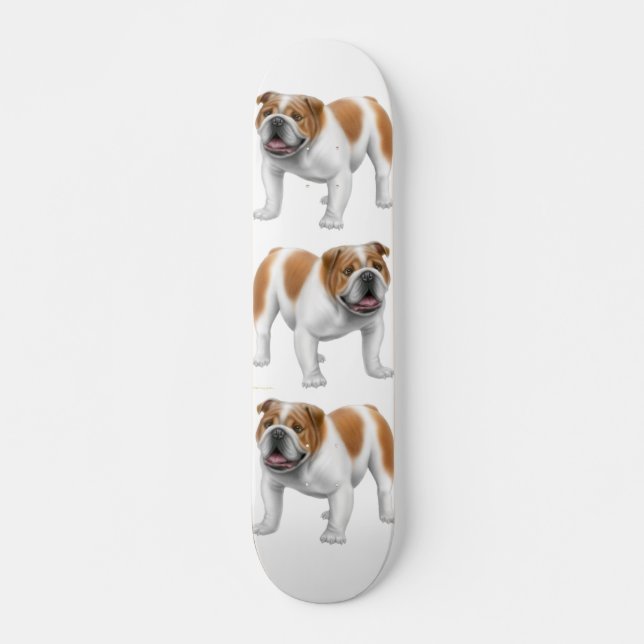 Das Bulldoggen-Skateboard Skateboard (Vorne)