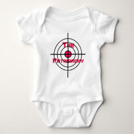 Das Bullseye Baby des Patriarchy Pro-Gleichheit Baby Strampler