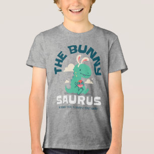 Das Bunny Saurus-T-Shirt Tri-Blend Shirt