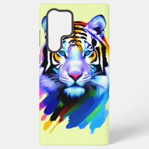 Das bunte Tigergesicht Samsung Galaxy Hülle