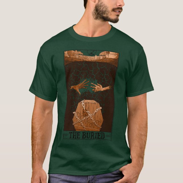 Das Buriedarotesque Licht T-Shirt (Vorderseite)