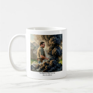 Das Burning Man Festival (lokal, nicht verbunden) Kaffeetasse