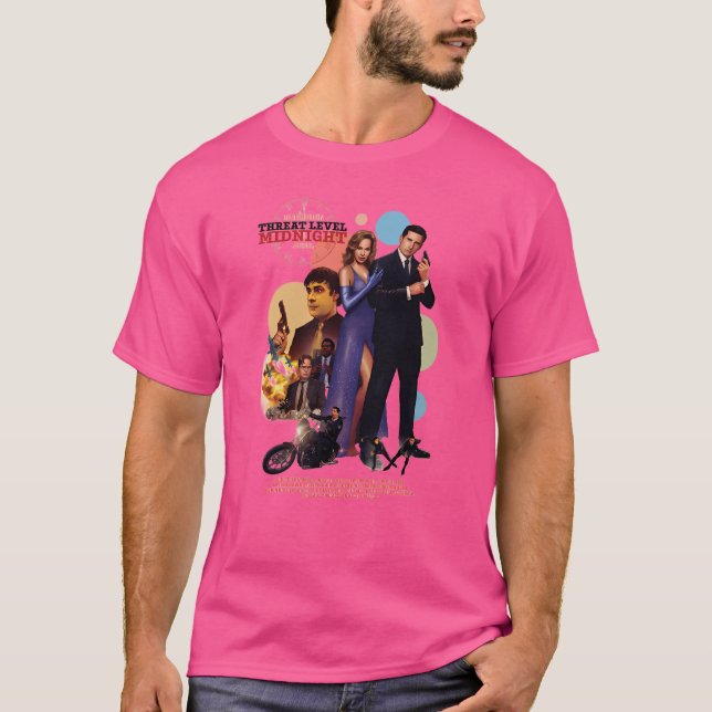 Das Büro - Bedrohung bis Mitternacht T-Shirt (Vorderseite)