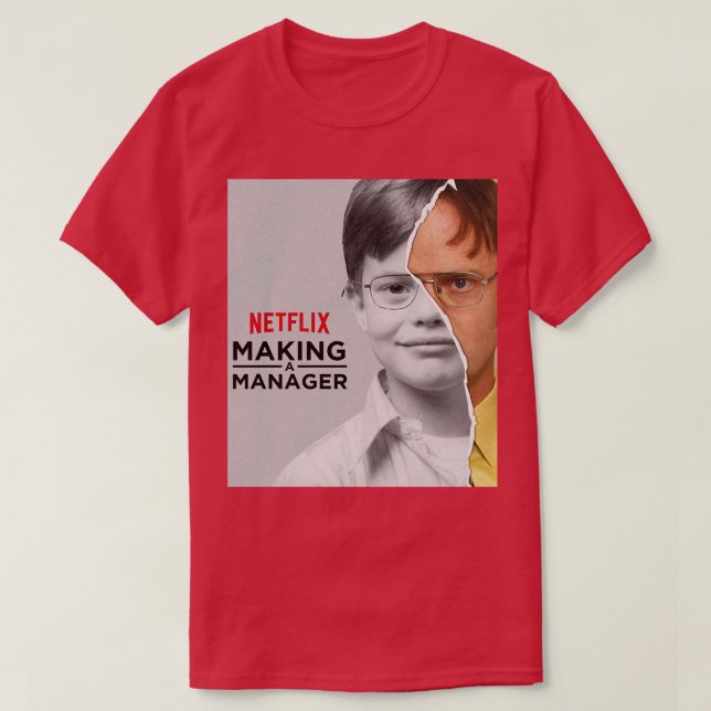 Das Büro, das einen Manager T-Shirt (Design vorne)