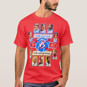 Das Büro gegen das Lager T-Shirt