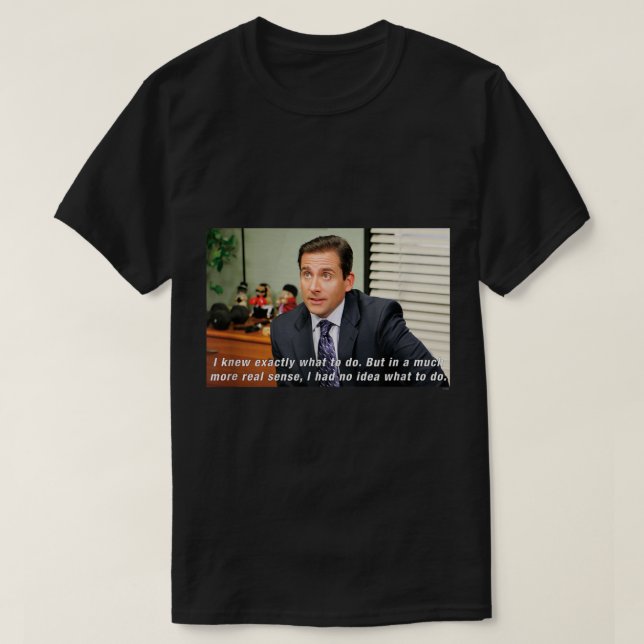 Das Büro Michael No Idea T-Shirt (Design vorne)