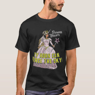 Das Büro Prinzessin Einhorn Lustiger Junge T-Shirt