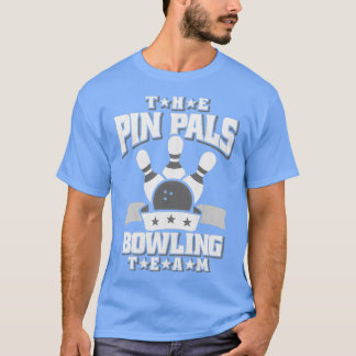 Das Button Pals Bowling Team T T-Shirt