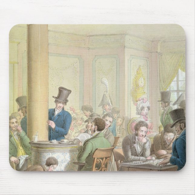 Das Café de Commerce, von 'Verzeichnisde Paris Mousepad (Vorne)