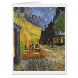 Das Café Terrasse am Abend von van Gogh