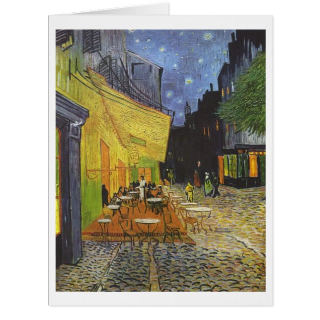 Das Café Terrasse am Abend von van Gogh (Vorderseite)