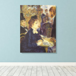 Das Café von Pierre Renoir, Vintage-Impressionismu Leinwanddruck