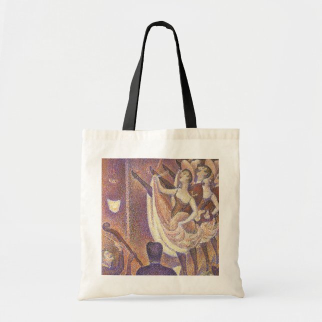 Das Can Can Dance, Le Chahut von Georges Seurat Tragetasche (Vorne)