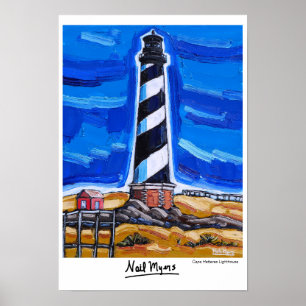 Das Cape Hatteras Lighthouse Poster