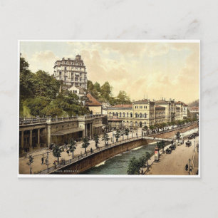 Das Casino, Carlsbad, Böhmen, Österreich-Ungarn se Postkarte