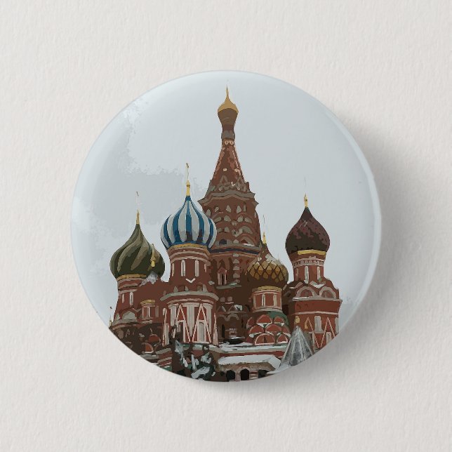 Das cathedral_eng des Heilig-Basilikums Button (Vorderseite)