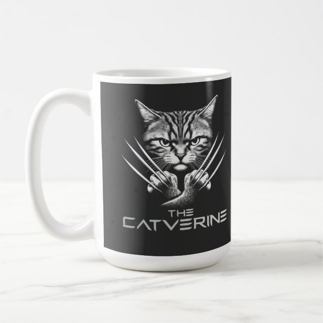 Das Catverine Halloween-Thema Kaffeetasse (Links)