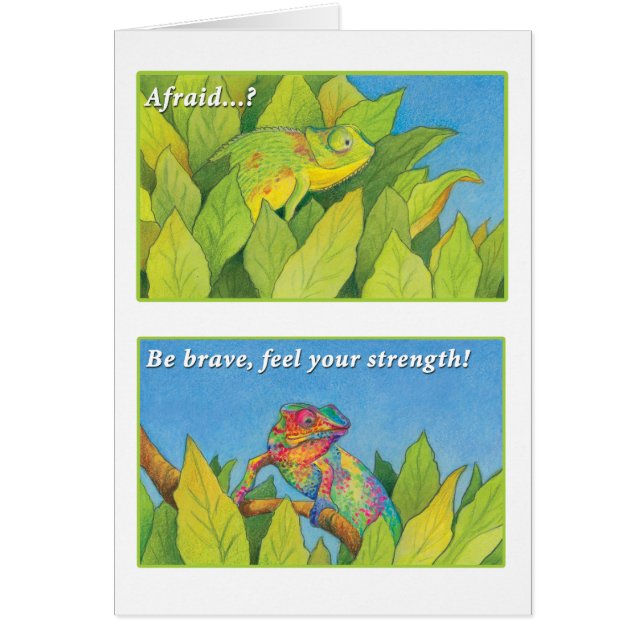 Das Chamäleon - 2 Timothy-1:7 (Vorne)