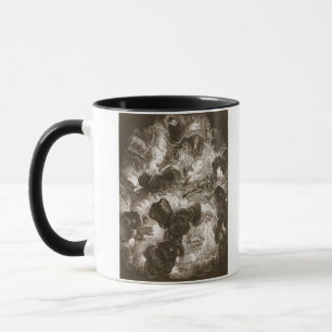 Das Chaos, graviert von Bernard Picart Tasse