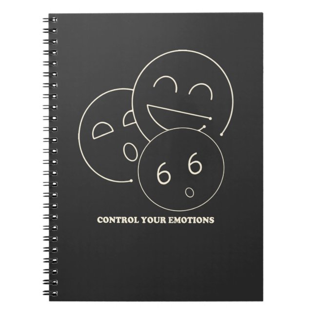 Das Chaos im Inneren meistern Notizblock (Vorderseite)