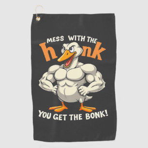 Das Chaos mit dem Honk bekommt man die Bonk-Fitnes Golfhandtuch