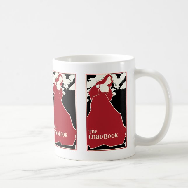 Das Chap-Book ~ Red Lady Coffee Tasse (Rechts)