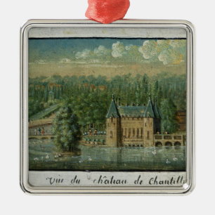 Das Chateaude Chantilly Silbernes Ornament