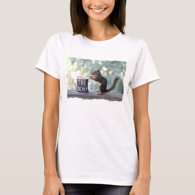 Das Chef-Eichhörnchen T-Shirt (Vorderseite)