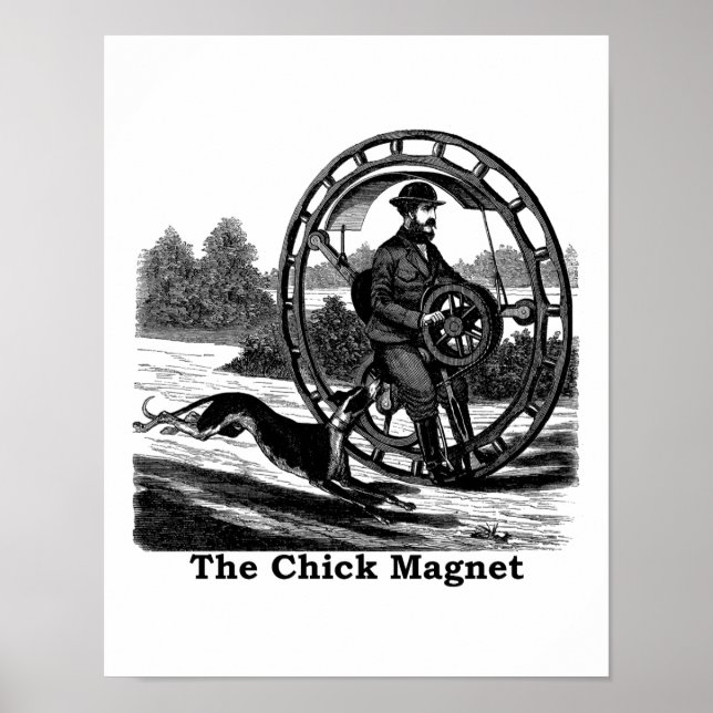 Das Chick Magnet Poster (Vorne)
