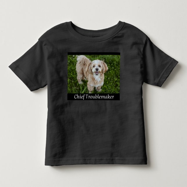 Das Chief Adventure Buddy Golden Retriever T-Shirt (Vorderseite)