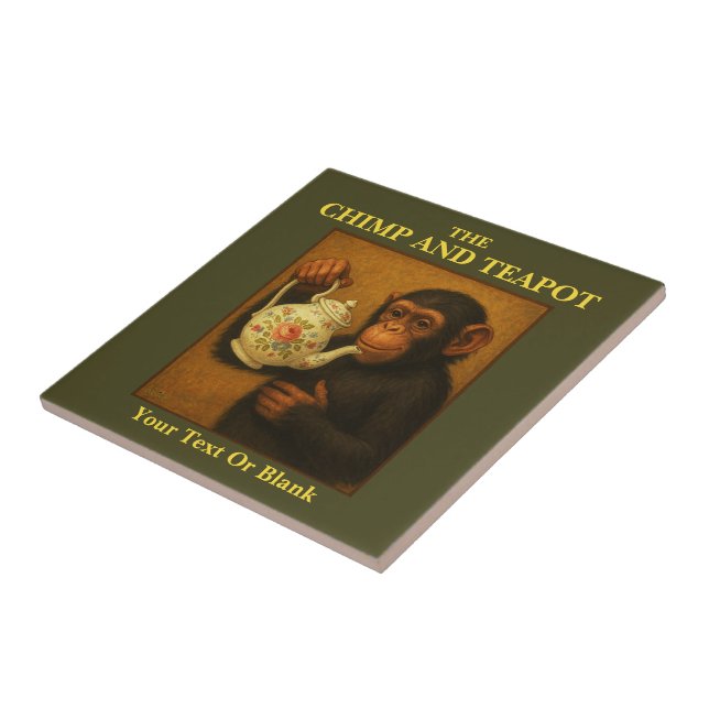 Das Chimp and Teapot Fliese (Seite)