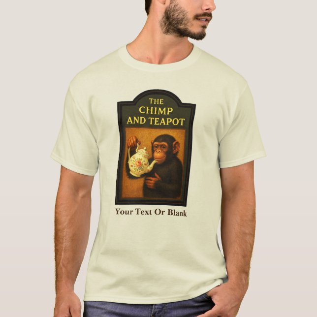 Das Chimp and Teapot T-Shirt (Vorderseite)