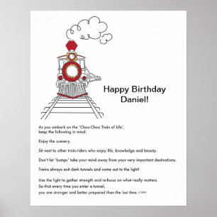 Das Choo-Choo-Train des Life Poster